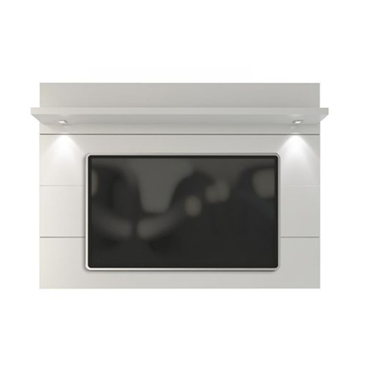 Manhattan Comfort Cabrini Floating Wall TV Panel 1.8 in White Gloss